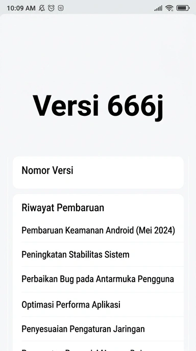 Riwayat Versi 666j untuk Pengguna Android