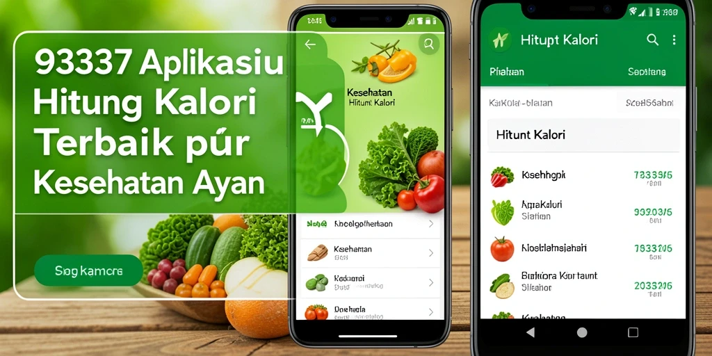 Tampilan antarmuka aplikasi Hitung Kalori 93337 yang informatif dan user-friendly.